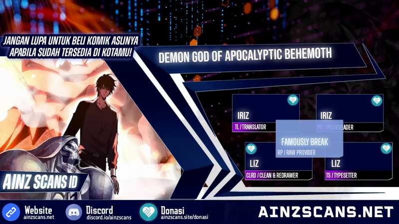 Demon God of Apocalyptic Behemot Chapter 21 - halaman 1