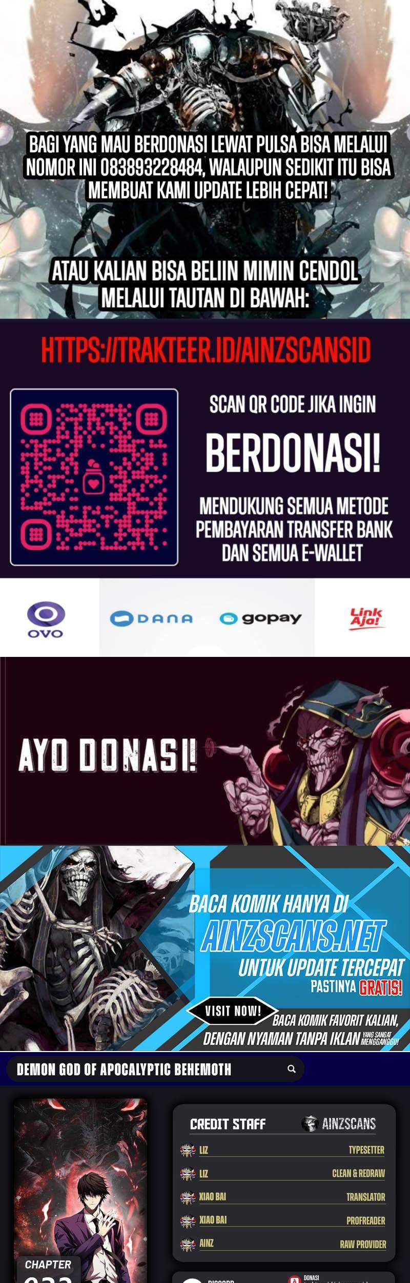 Demon God of Apocalyptic Behemot Chapter 31 - halaman 1