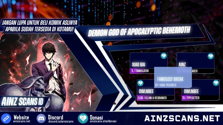 Demon God of Apocalyptic Behemot Chapter 42 - halaman 1