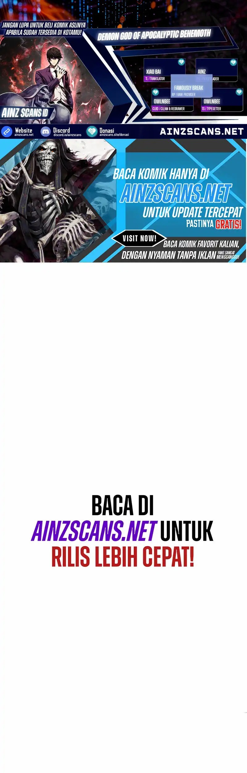 Demon God of Apocalyptic Behemot Chapter 45 - halaman 1