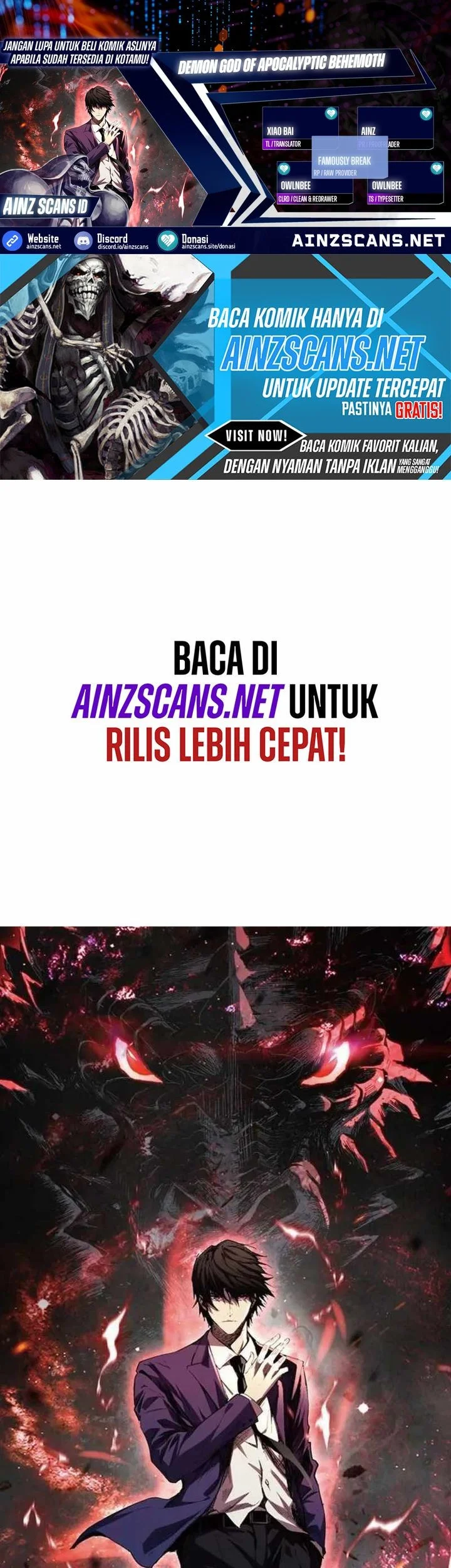 Demon God of Apocalyptic Behemot Chapter 52 - halaman 1
