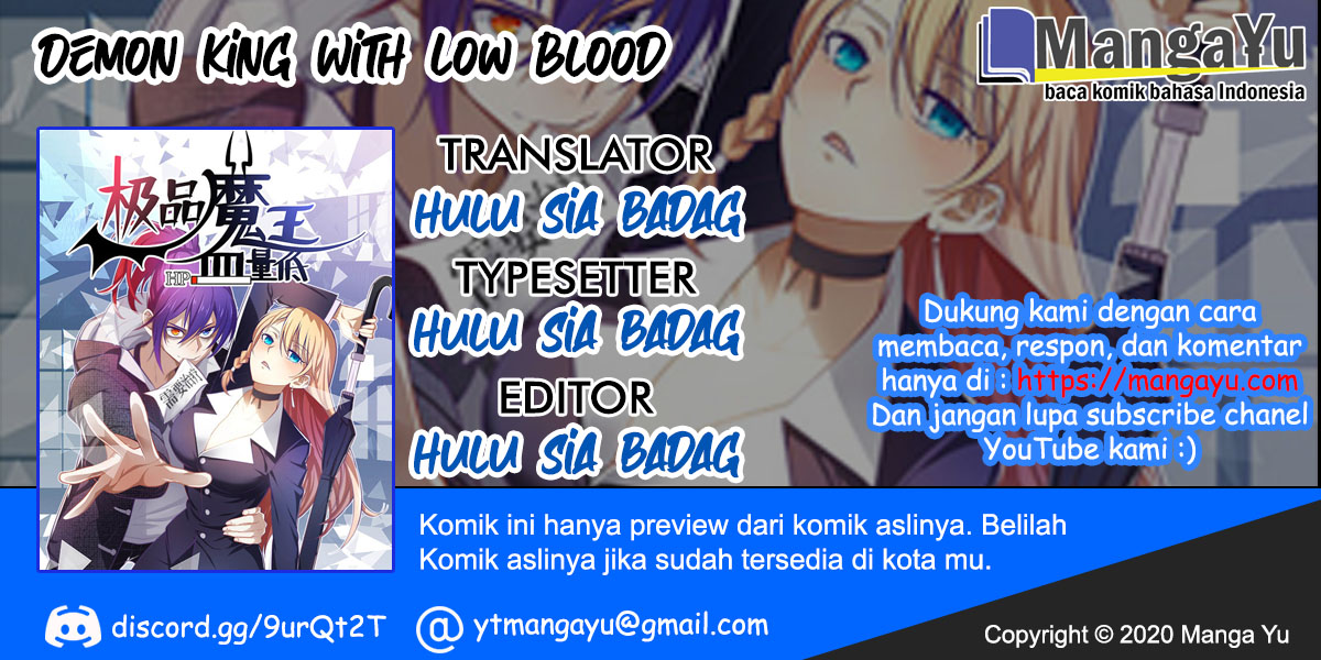 Demon King With Low Blood Chapter 13 - halaman 1