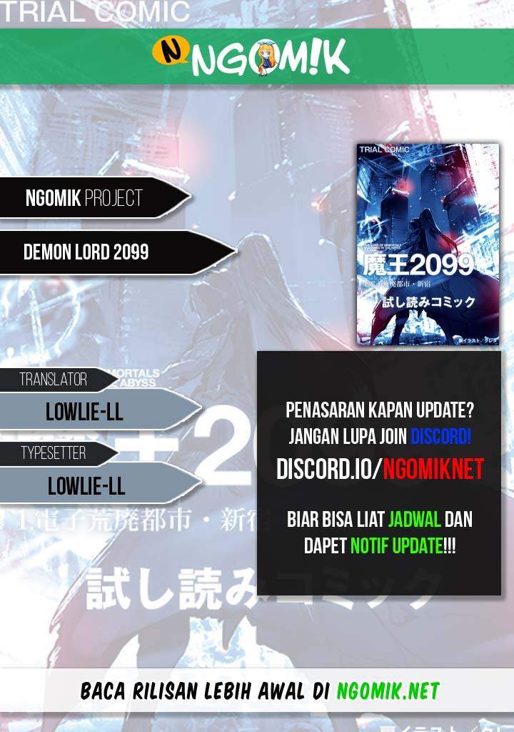 Demon Lord 2099 Chapter 1.1 - halaman 1