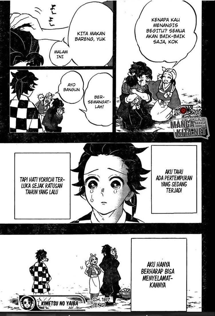 Demon Slayer: Kimetsu no Yaiba Chapter 187 - halaman 18