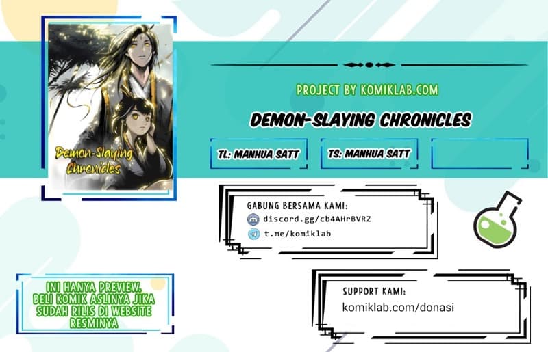 Demon-Slaying Chronicles Chapter 1 - halaman 1