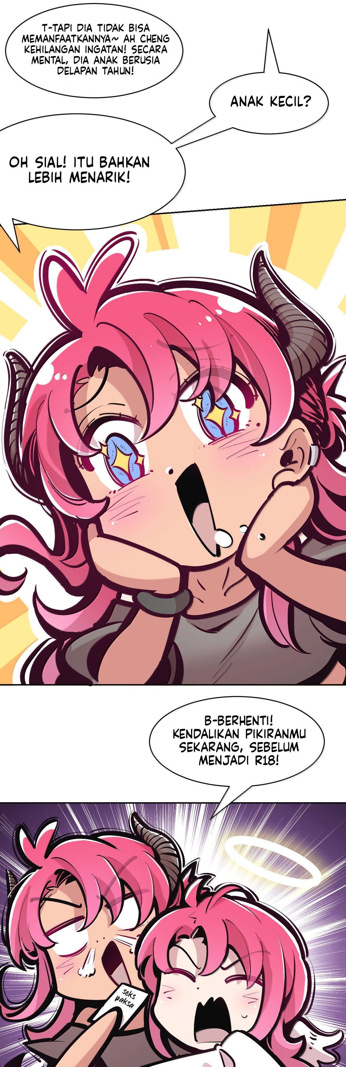 Demon X Angel Can't Get Along! Chapter 130.3 - halaman 38