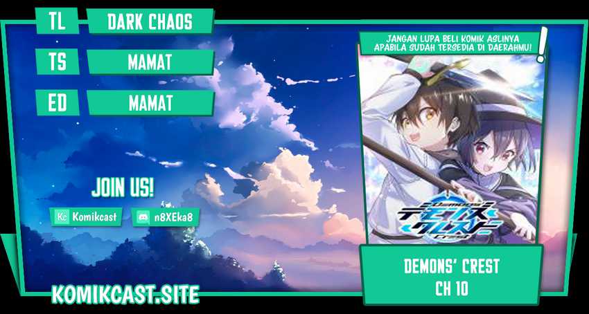 Demons' Crest Chapter 10 - halaman 1