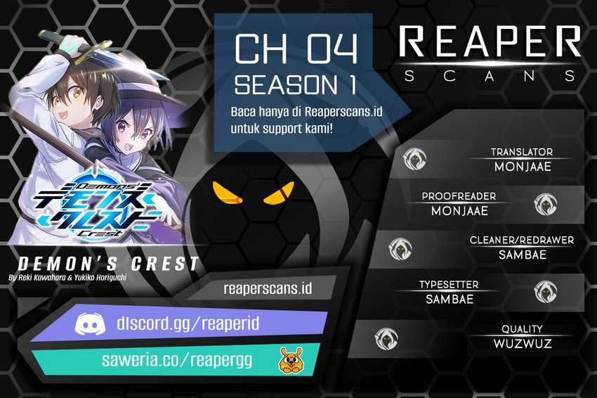 Demons' Crest Chapter 4 - halaman 1
