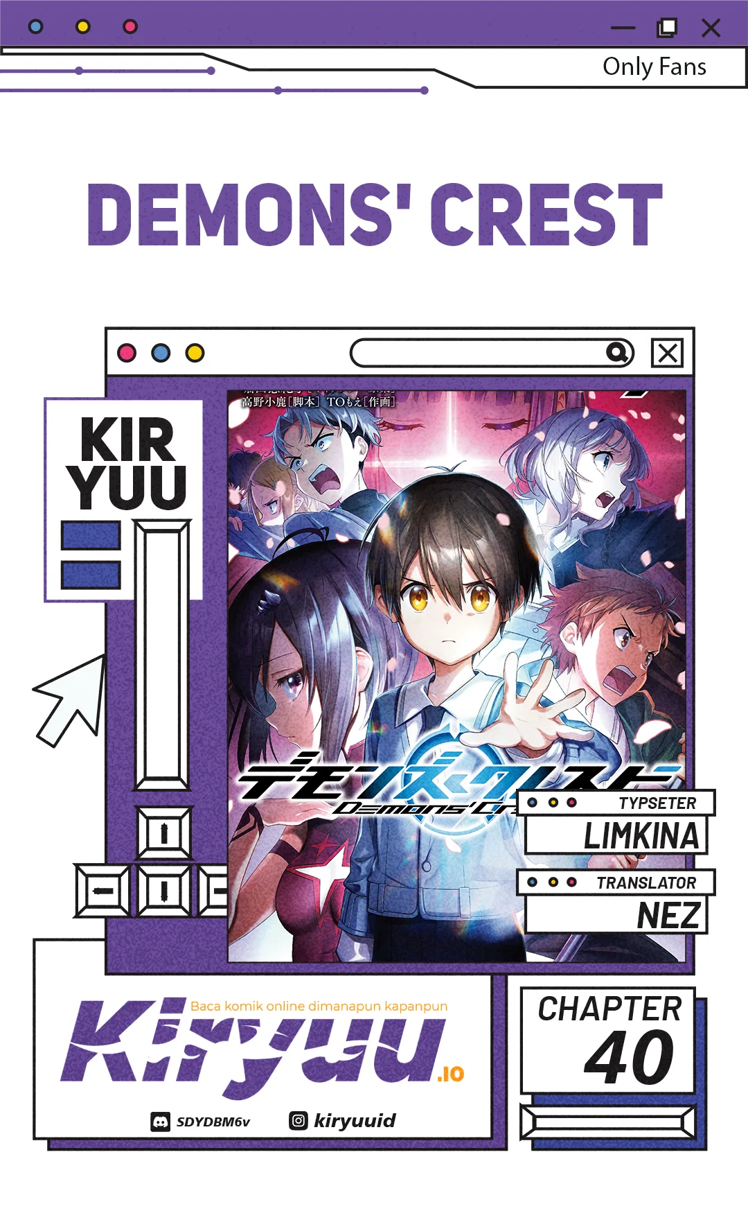 Demons' Crest Chapter 40 - halaman 1