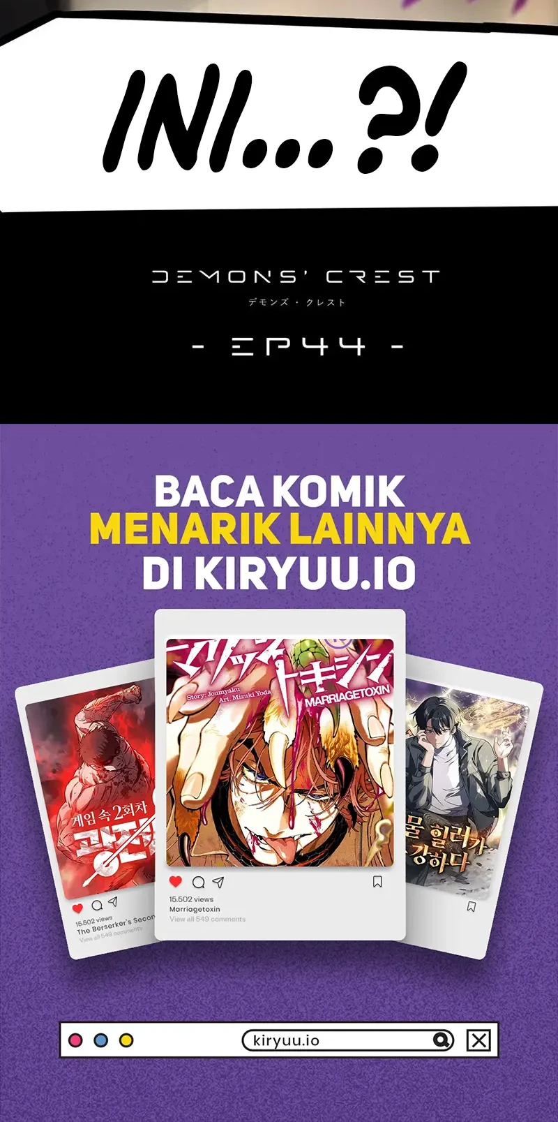 Demons' Crest Chapter 44 - halaman 51
