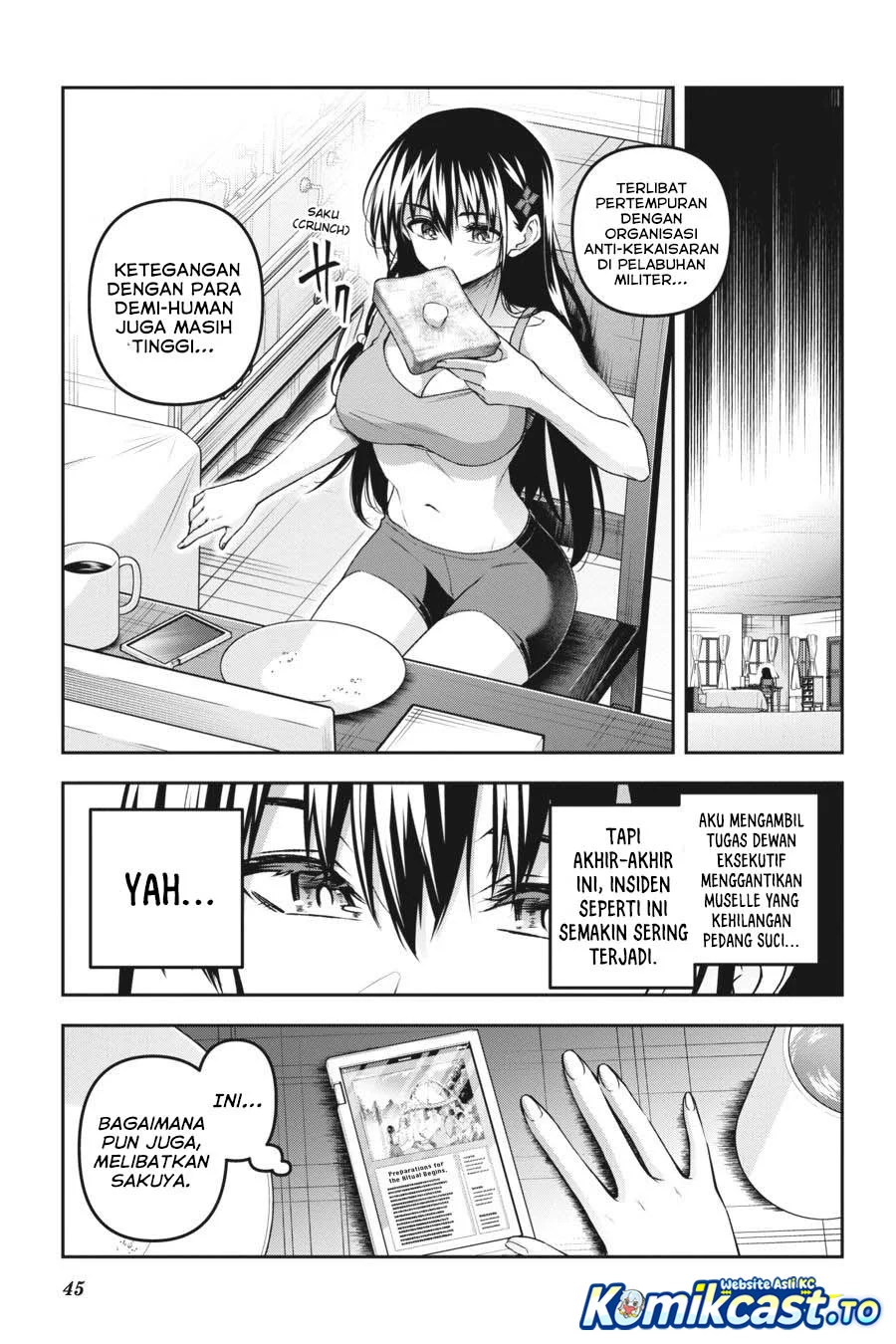Demon’s Sword Master of Excalibur School Chapter 49 - halaman 22