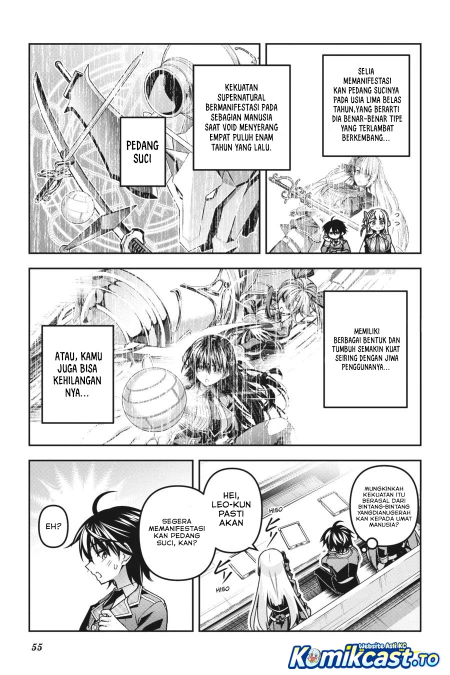 Demon’s Sword Master of Excalibur School Chapter 50 - halaman 4