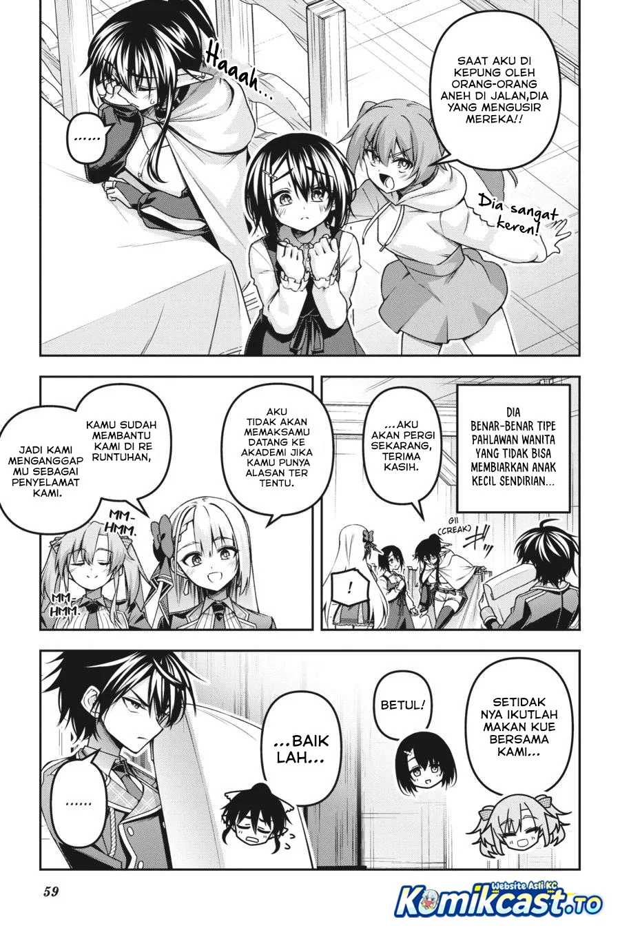 Demon’s Sword Master of Excalibur School Chapter 50 - halaman 8