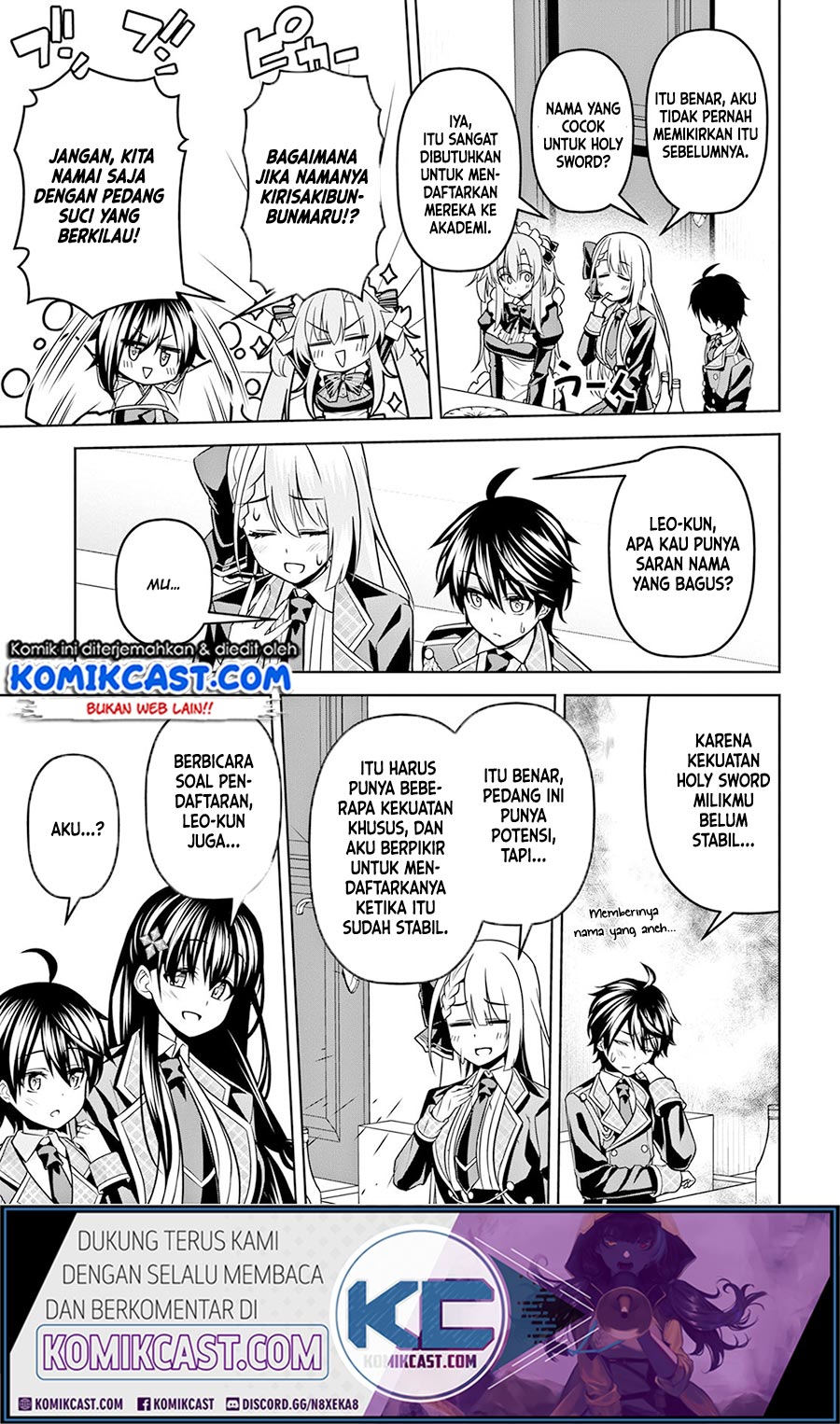 Demon’s Sword Master of Excalibur School Chapter 6 - halaman 10
