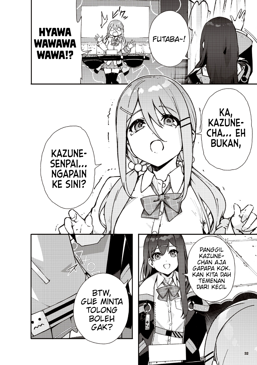 Denonbu Future Crossing Vol.0 - Akiba Part Chapter 0 - halaman 17