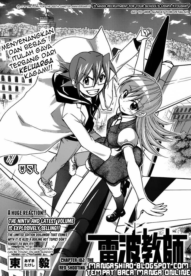 Denpa Kyoushi Chapter 102 - halaman 2