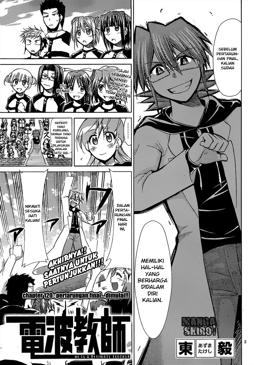 Denpa Kyoushi Chapter 120 - halaman 4