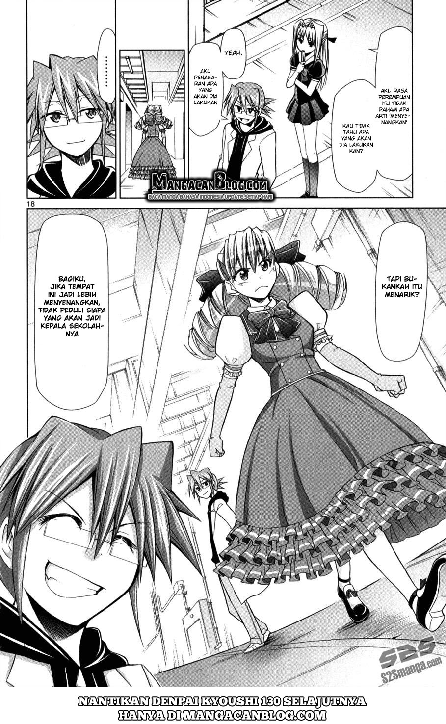 Denpa Kyoushi Chapter 129 - halaman 18