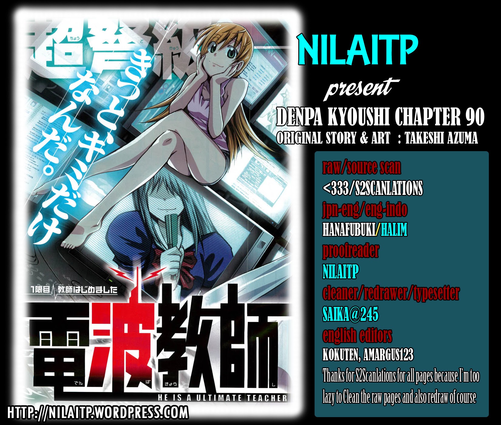 Denpa Kyoushi Chapter 90 - halaman 1