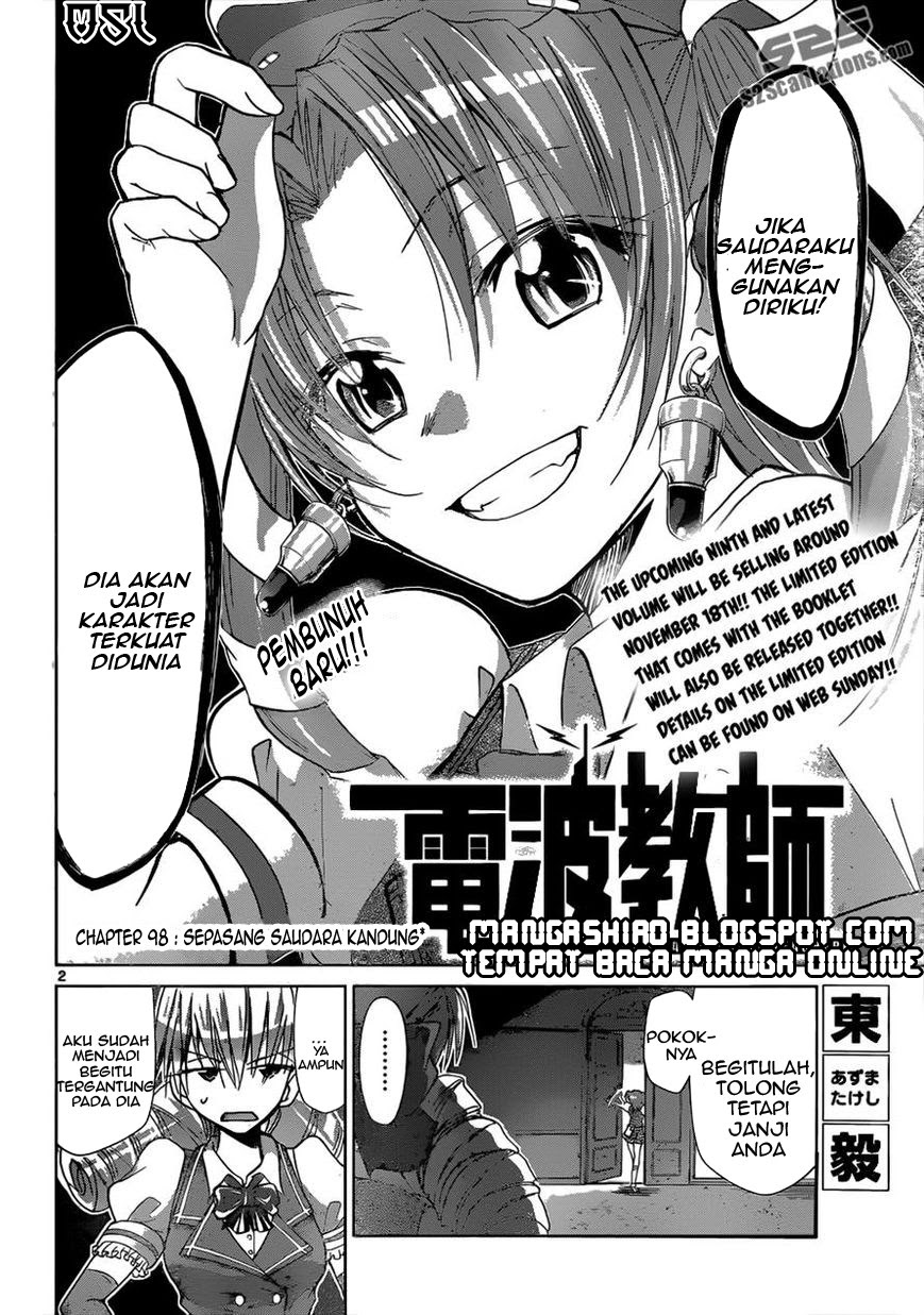 Denpa Kyoushi Chapter 98 - halaman 3
