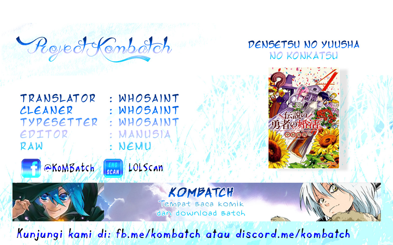 Densetsu no Yuusha no Konkatsu Chapter 9 - halaman 1