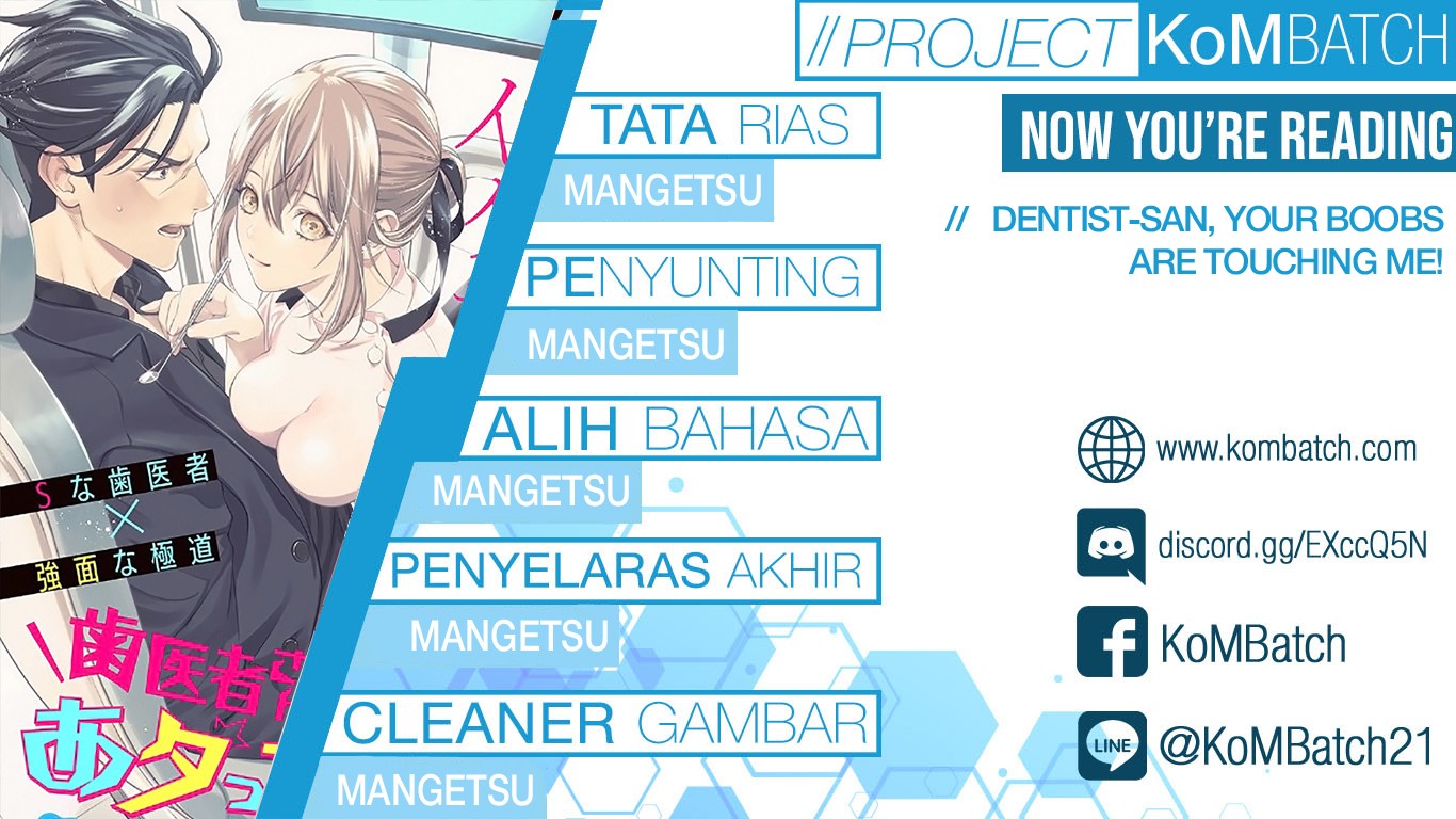 Dentist-San, Your Boobs Are Touching Me! Chapter 0.1 - halaman 1