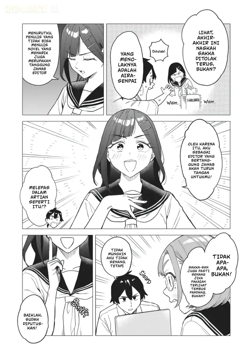 Deochi Mitaina Settei wo Fuyo Shite Kuru Henshuu no Aira-senpai Chapter 1 - halaman 6