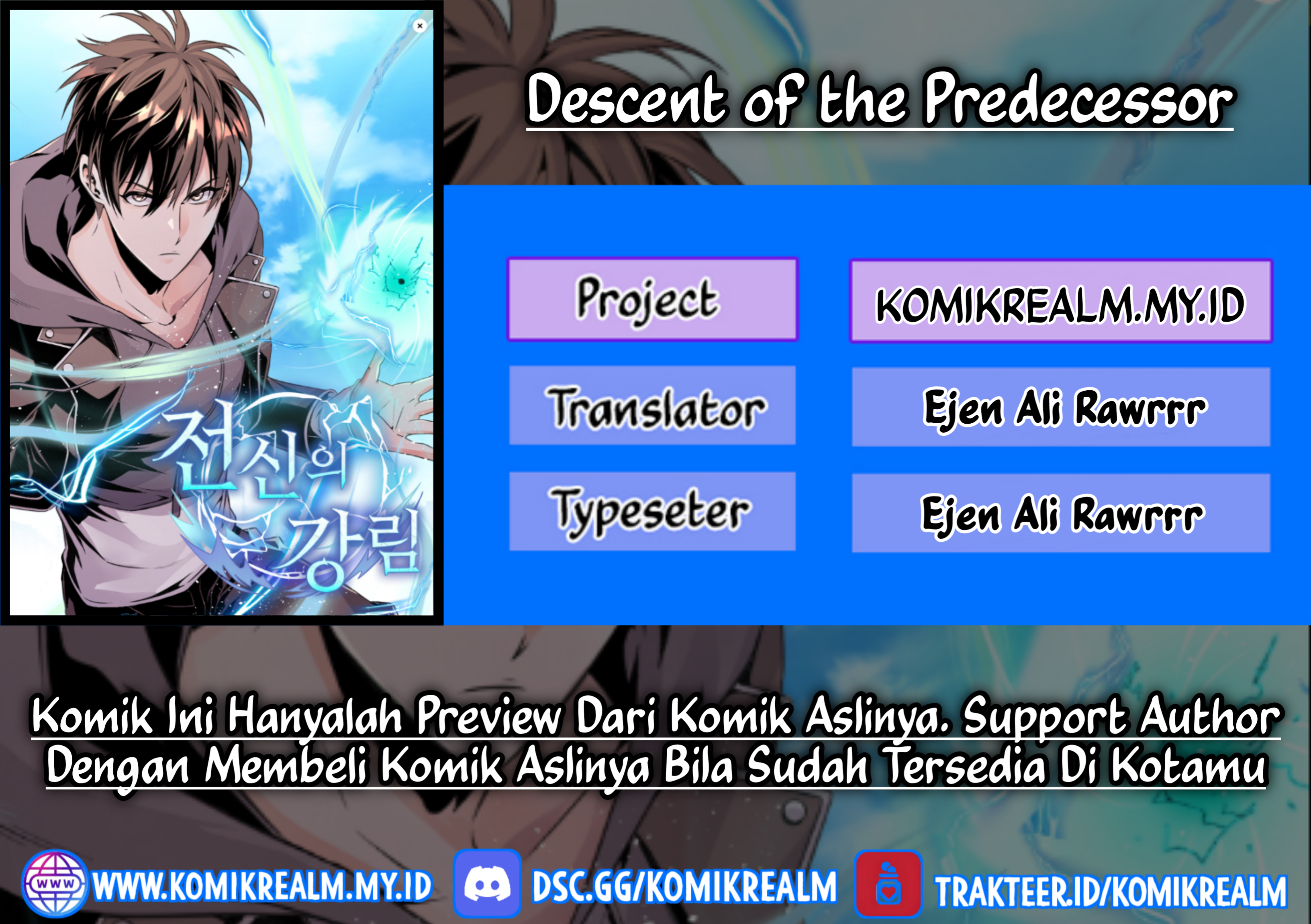 Descent of the Predecessor Chapter 1 - halaman 1