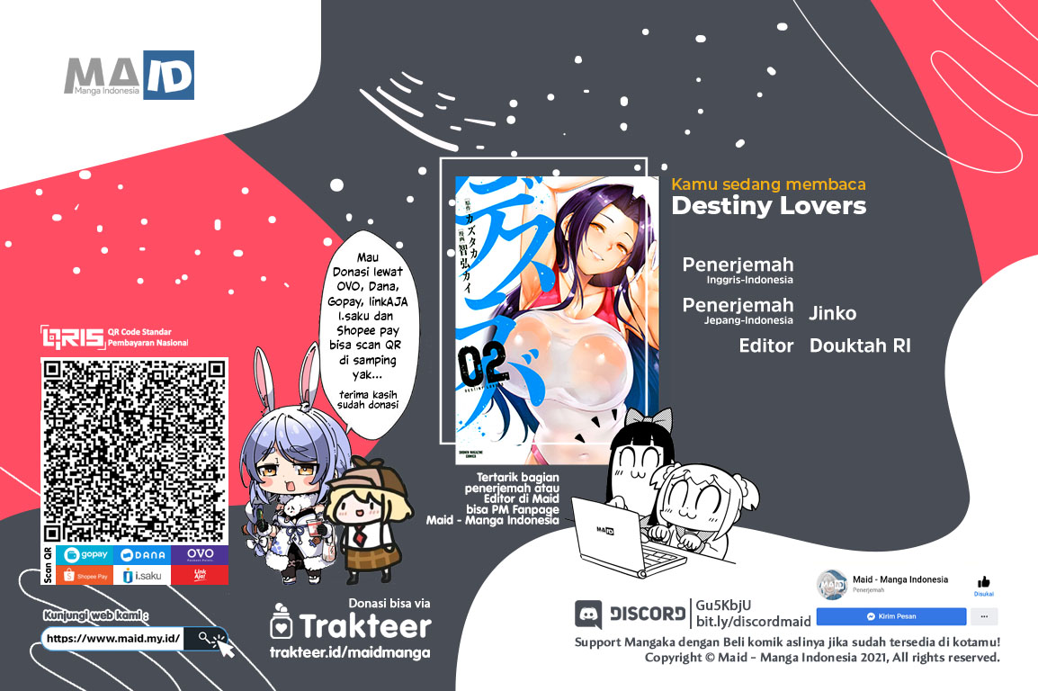 Destiny Lovers Chapter 17 - halaman 1