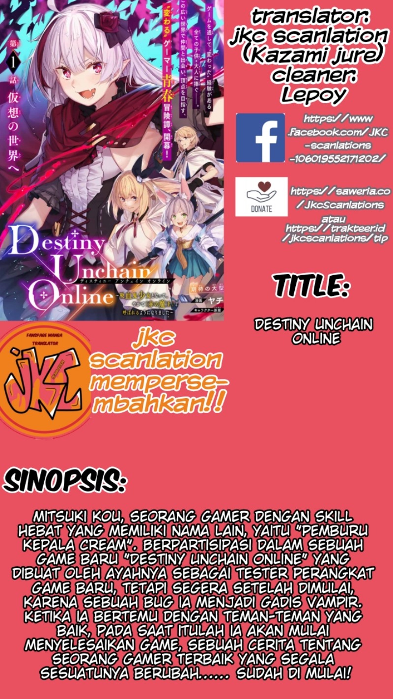 Destiny Unchain Online Chapter 4 - halaman 1