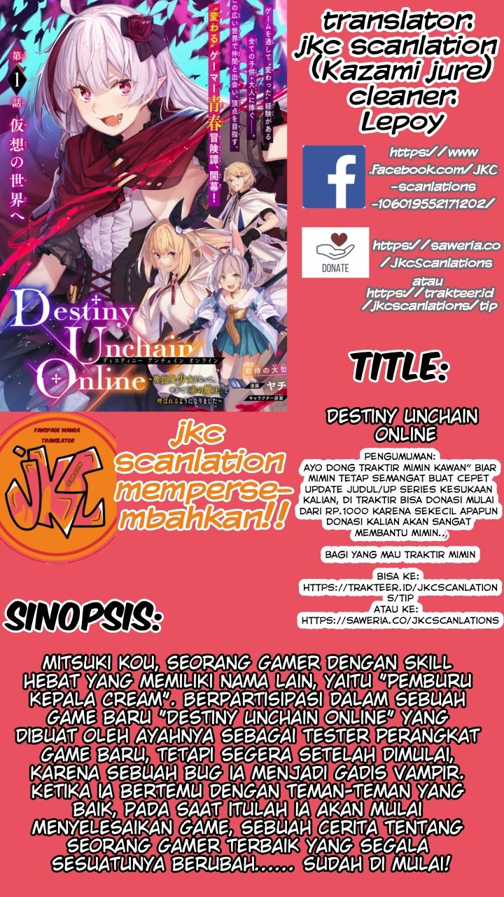 Destiny Unchain Online Chapter 7 - halaman 1