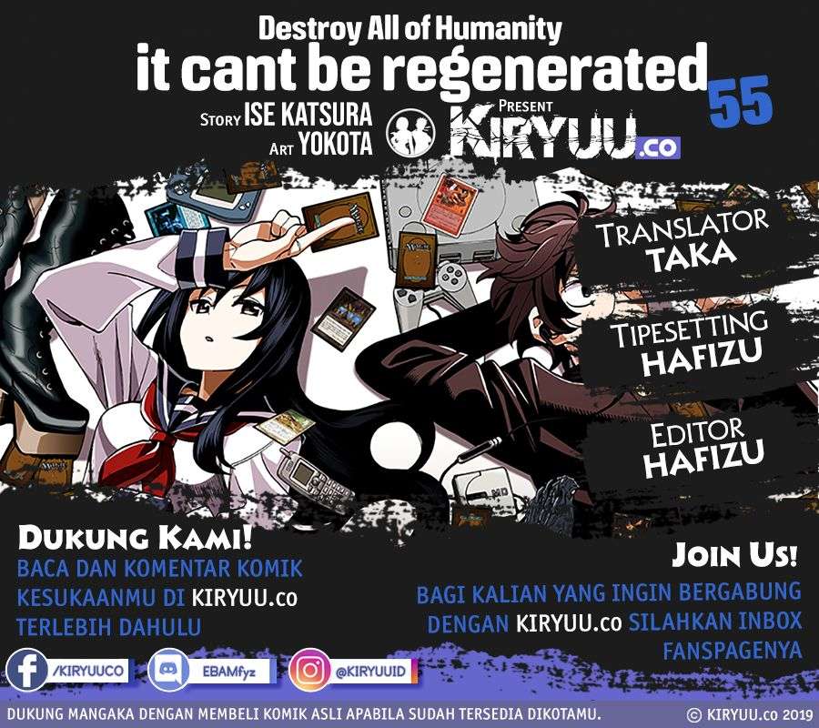 Destroy All Humankind. They Can’t Be Regenerated Chapter 1 - halaman 1