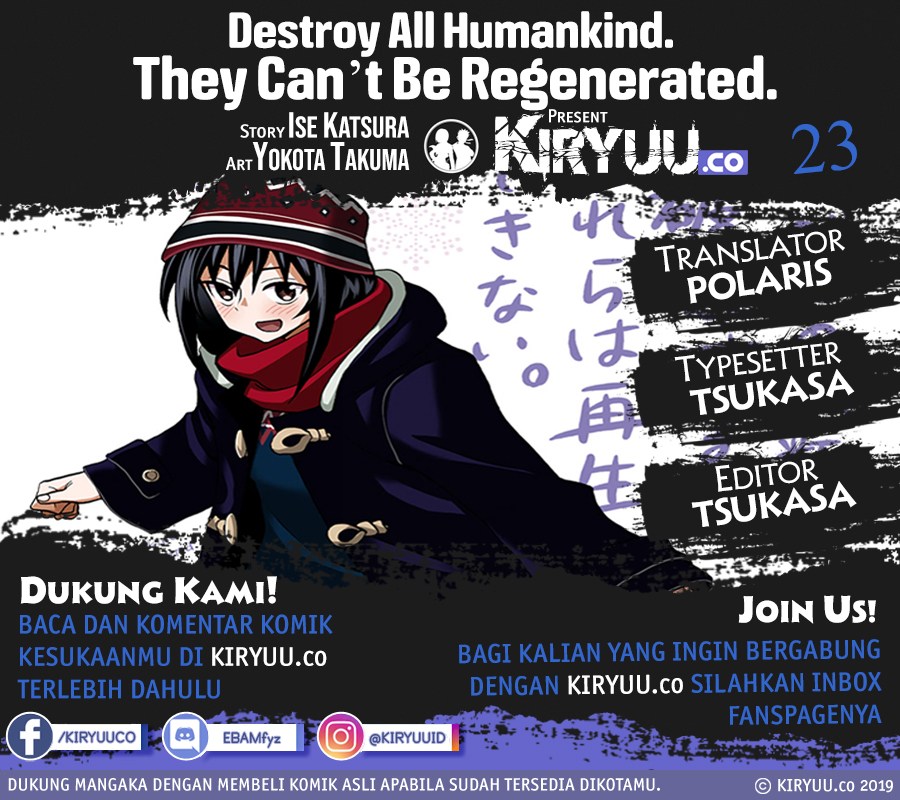 Destroy All Humankind. They Can’t Be Regenerated Chapter 23 - halaman 2