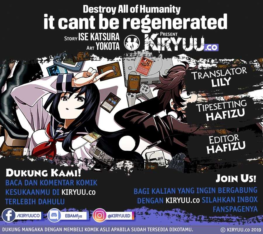 Destroy All Humankind. They Can’t Be Regenerated Chapter 4.5 - halaman 1