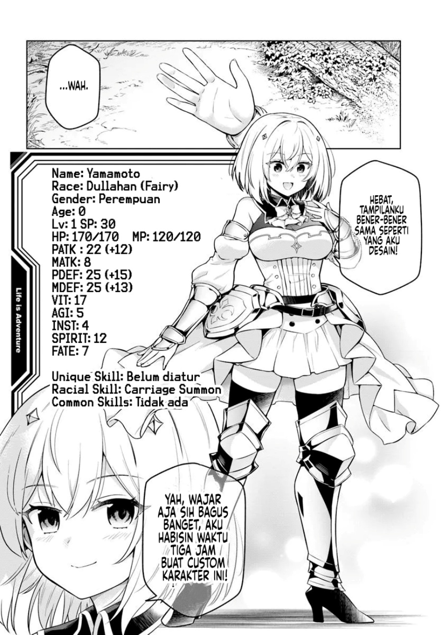 Desugemu ni Makikomareta Yamamoto-san, Kimama ni Gemu Baransu wo Hokai Saseru Chapter 1 - halaman 6