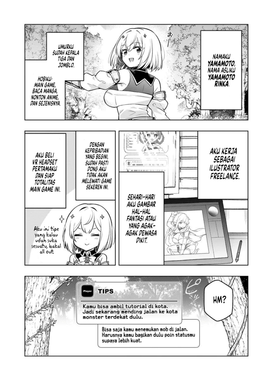 Desugemu ni Makikomareta Yamamoto-san, Kimama ni Gemu Baransu wo Hokai Saseru Chapter 1 - halaman 7