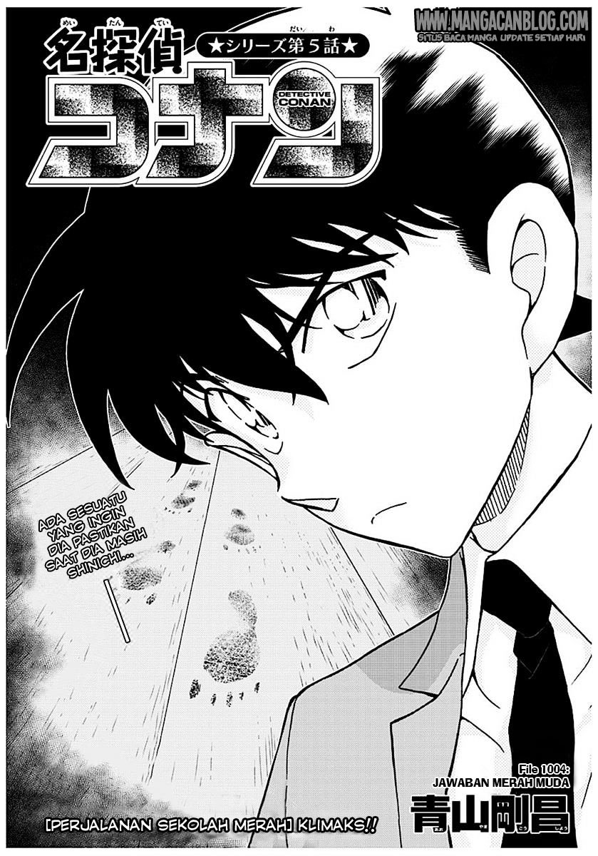 Detective Conan Chapter 1004 - halaman 2