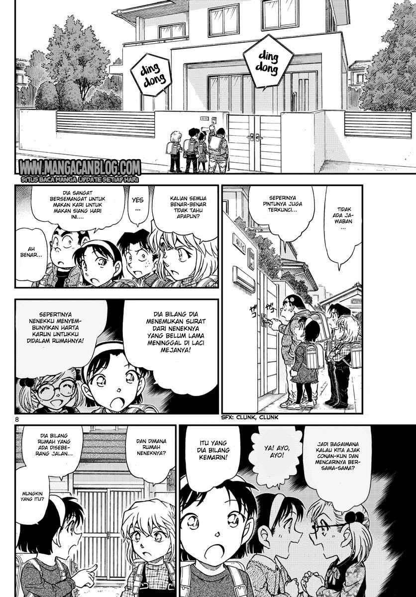 Detective Conan Chapter 1006 - halaman 9