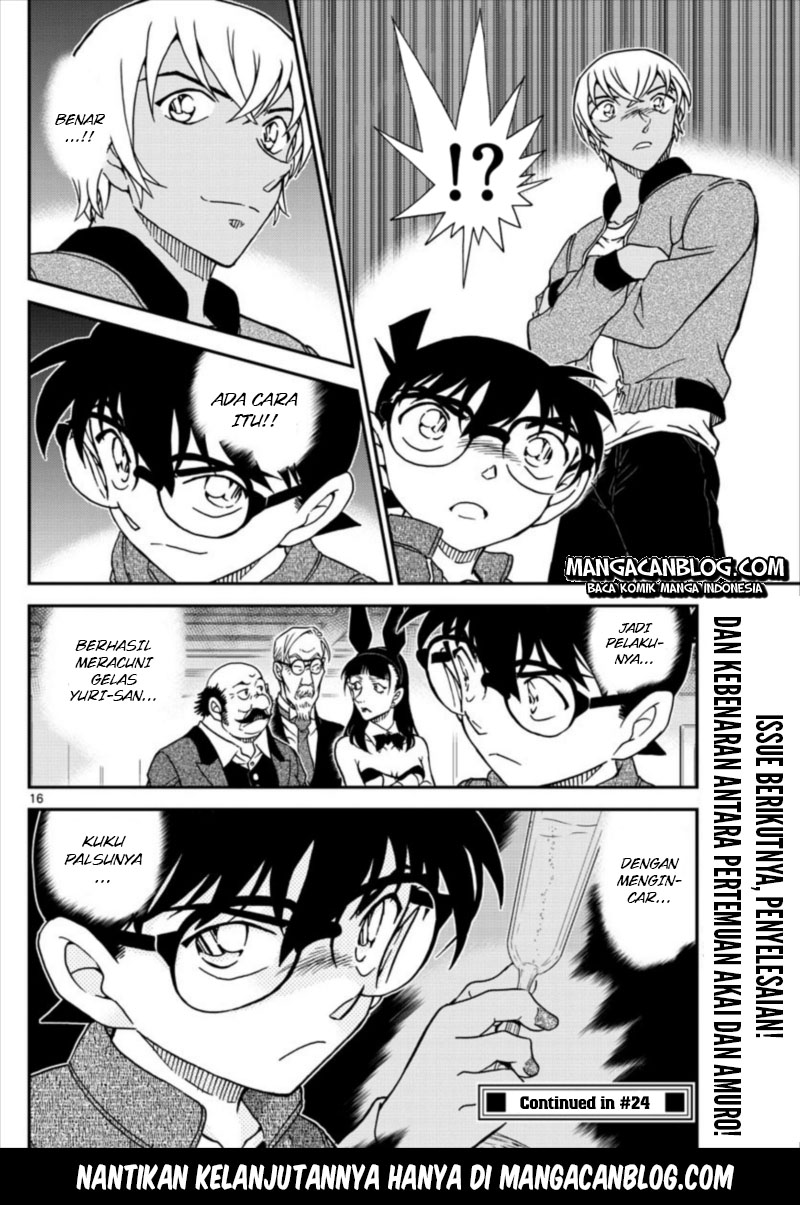 Detective Conan Chapter 1011 - halaman 18