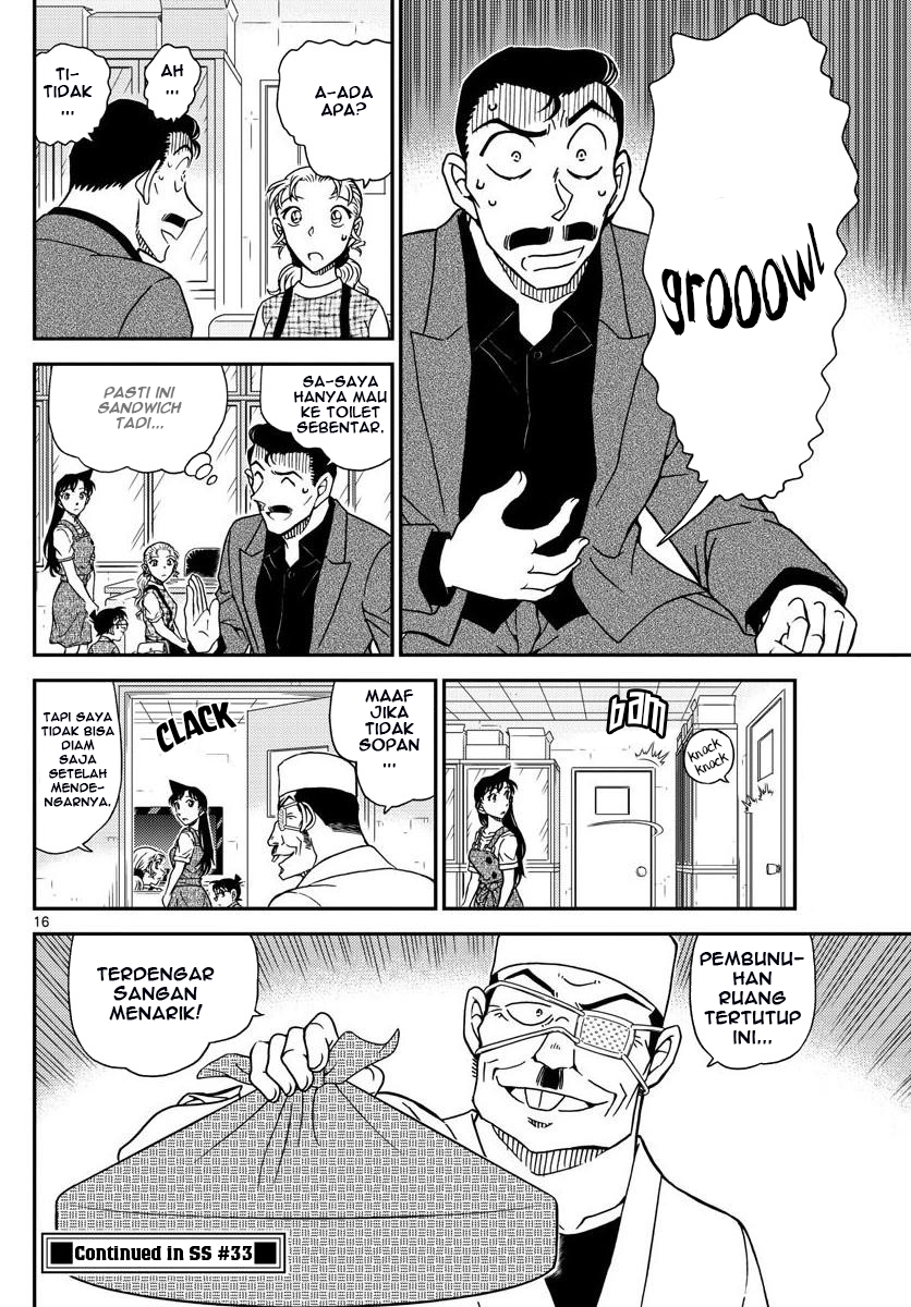 Detective Conan Chapter 1055 - halaman 17