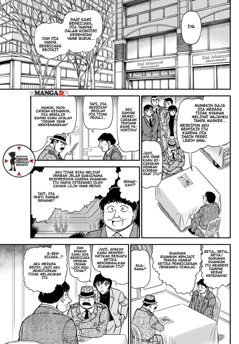 Detective Conan Chapter 1086 - halaman 11