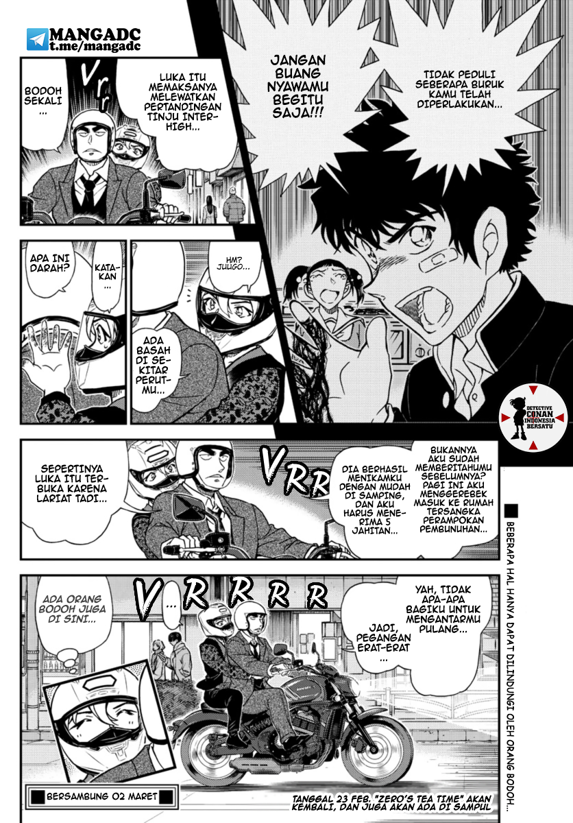 Detective Conan Chapter 1087 - halaman 16
