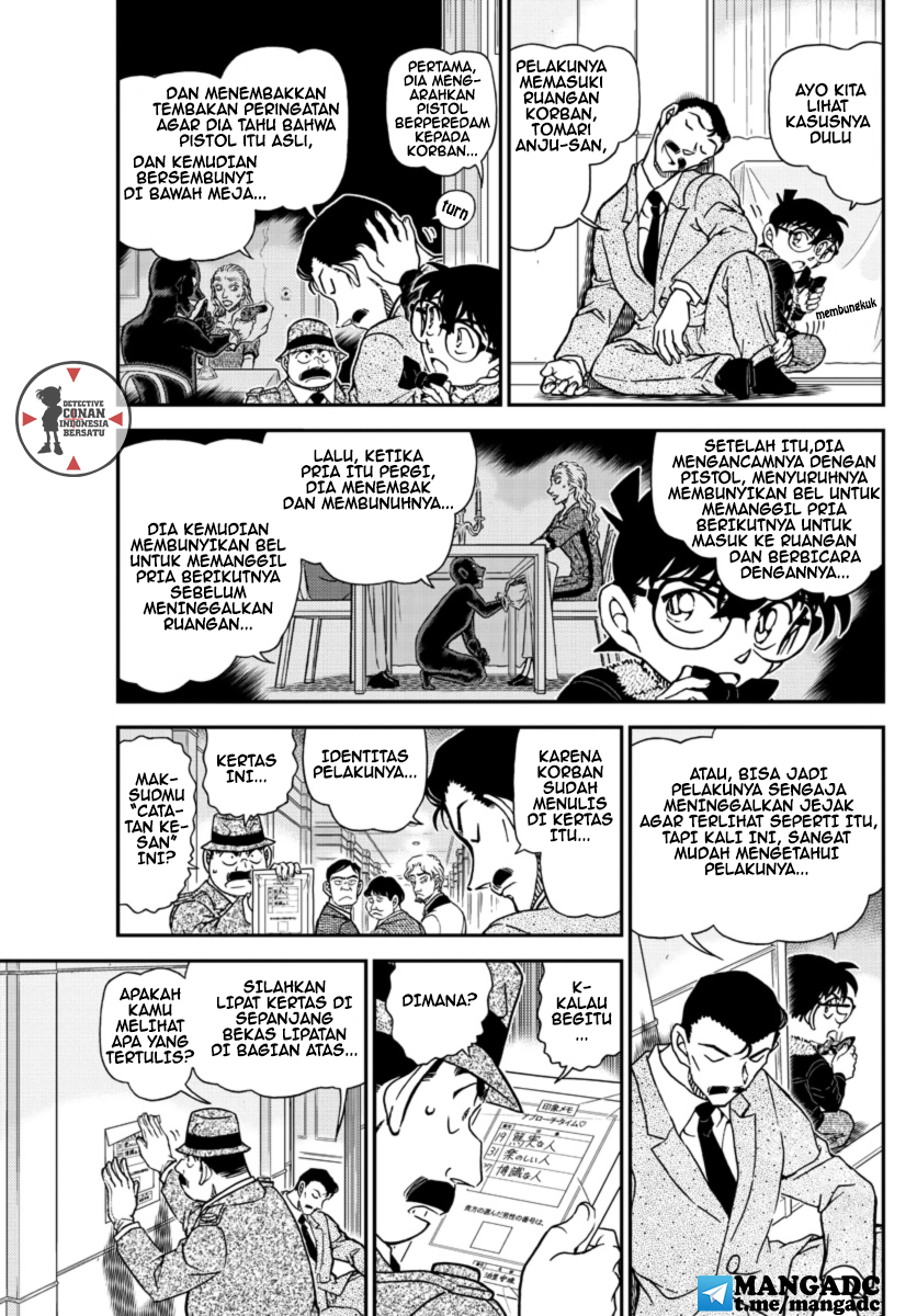 Detective Conan Chapter 1087 - halaman 5