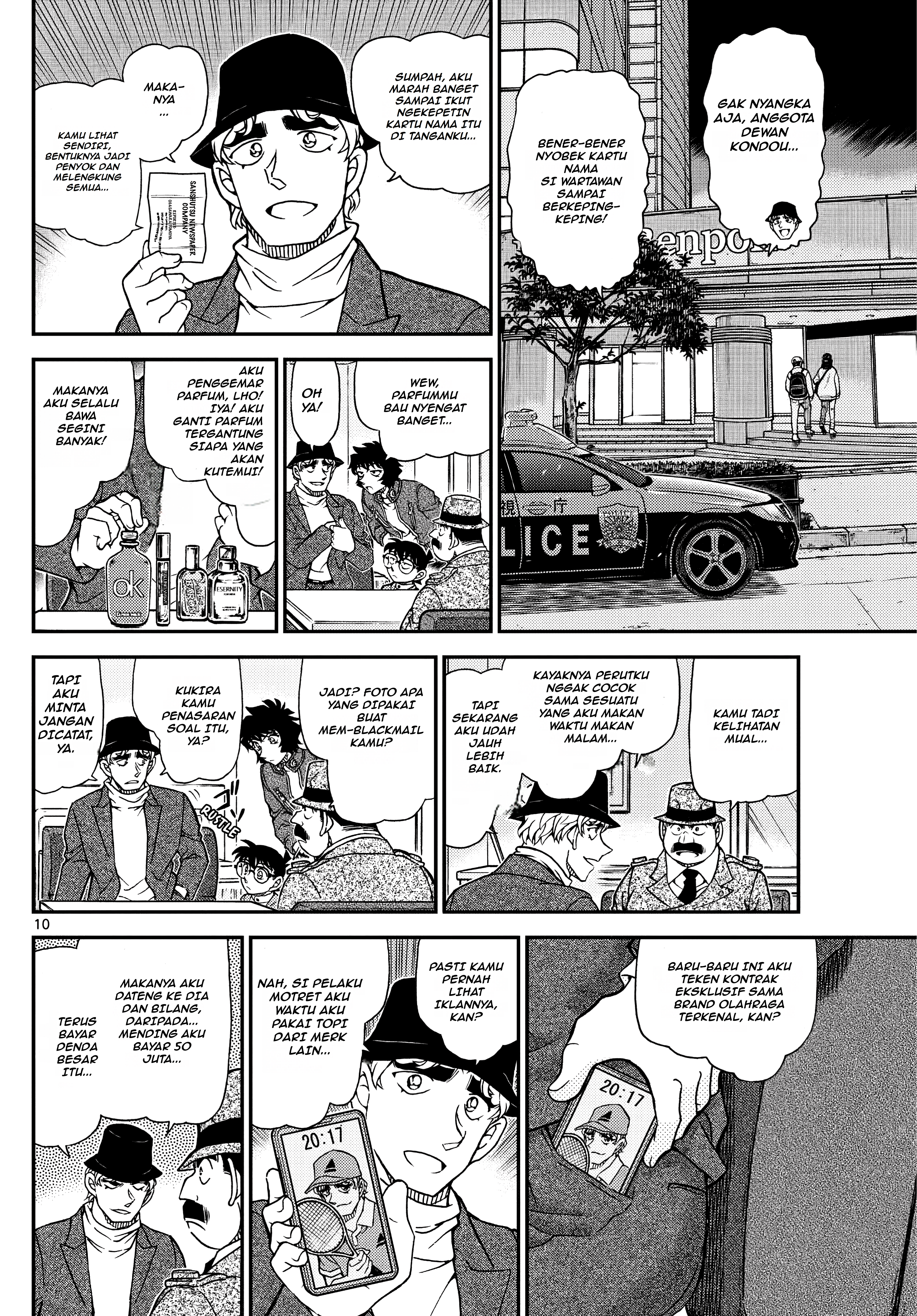 Detective Conan Chapter 1152 - halaman 10
