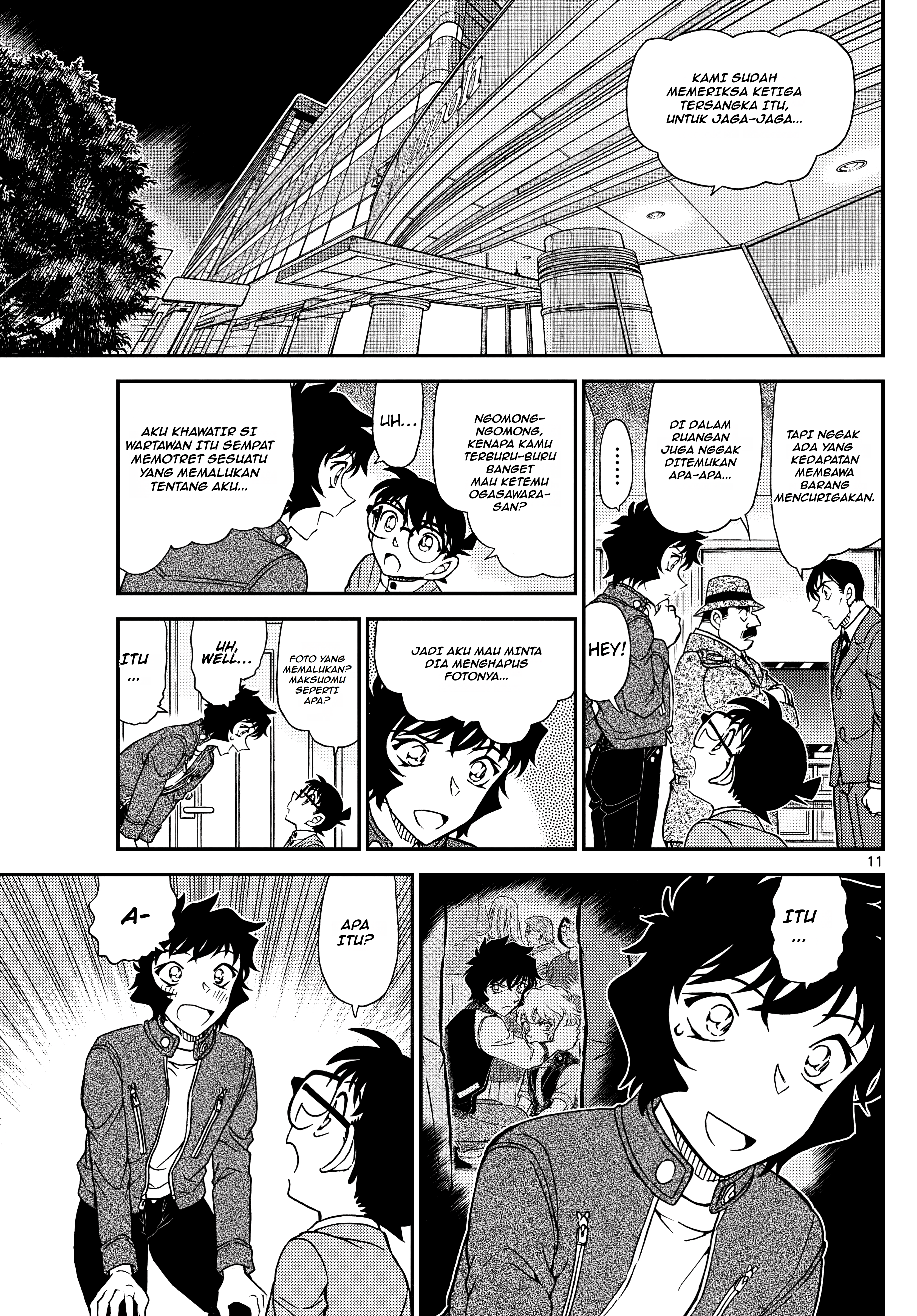 Detective Conan Chapter 1152 - halaman 11