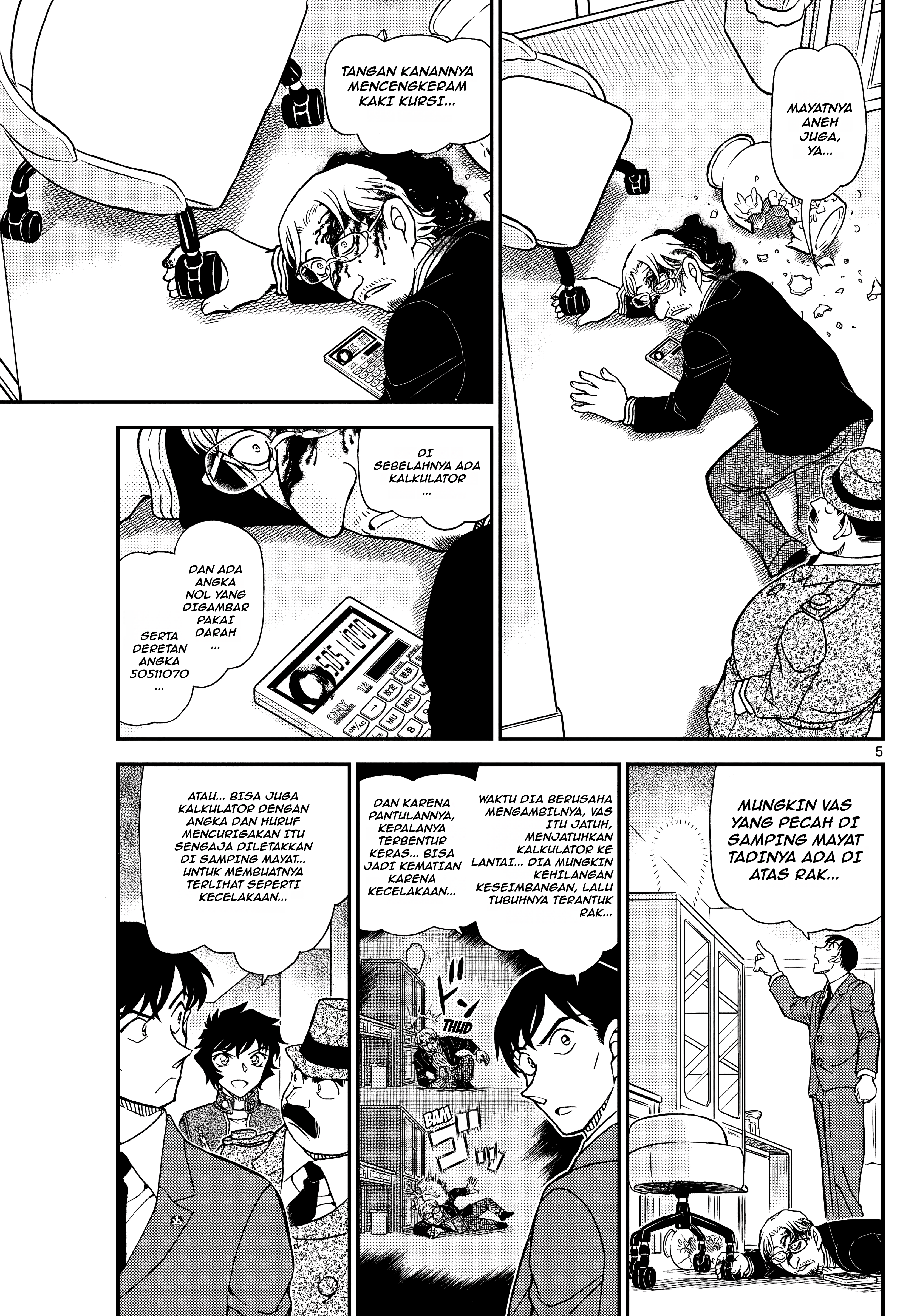 Detective Conan Chapter 1152 - halaman 5