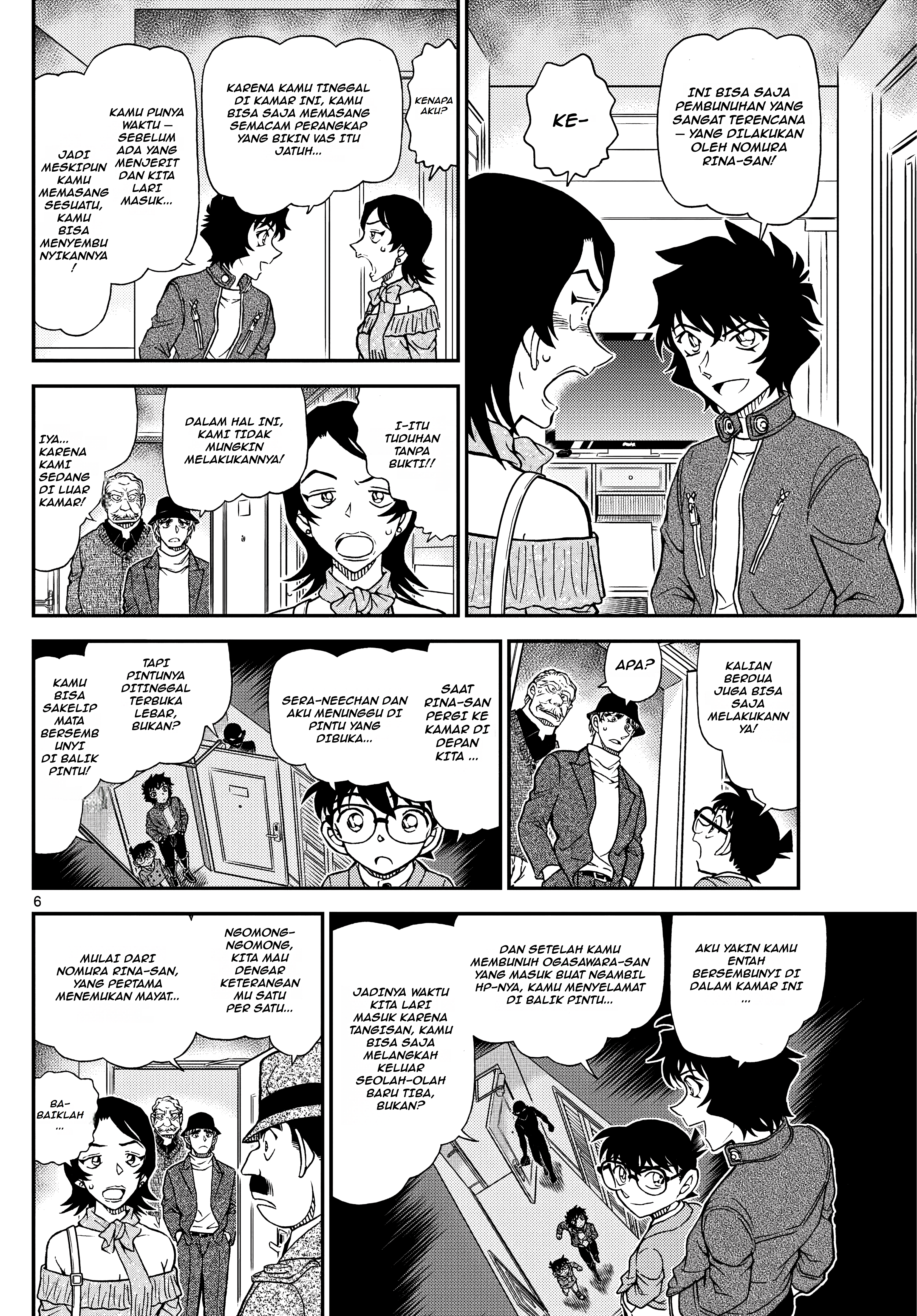 Detective Conan Chapter 1152 - halaman 6