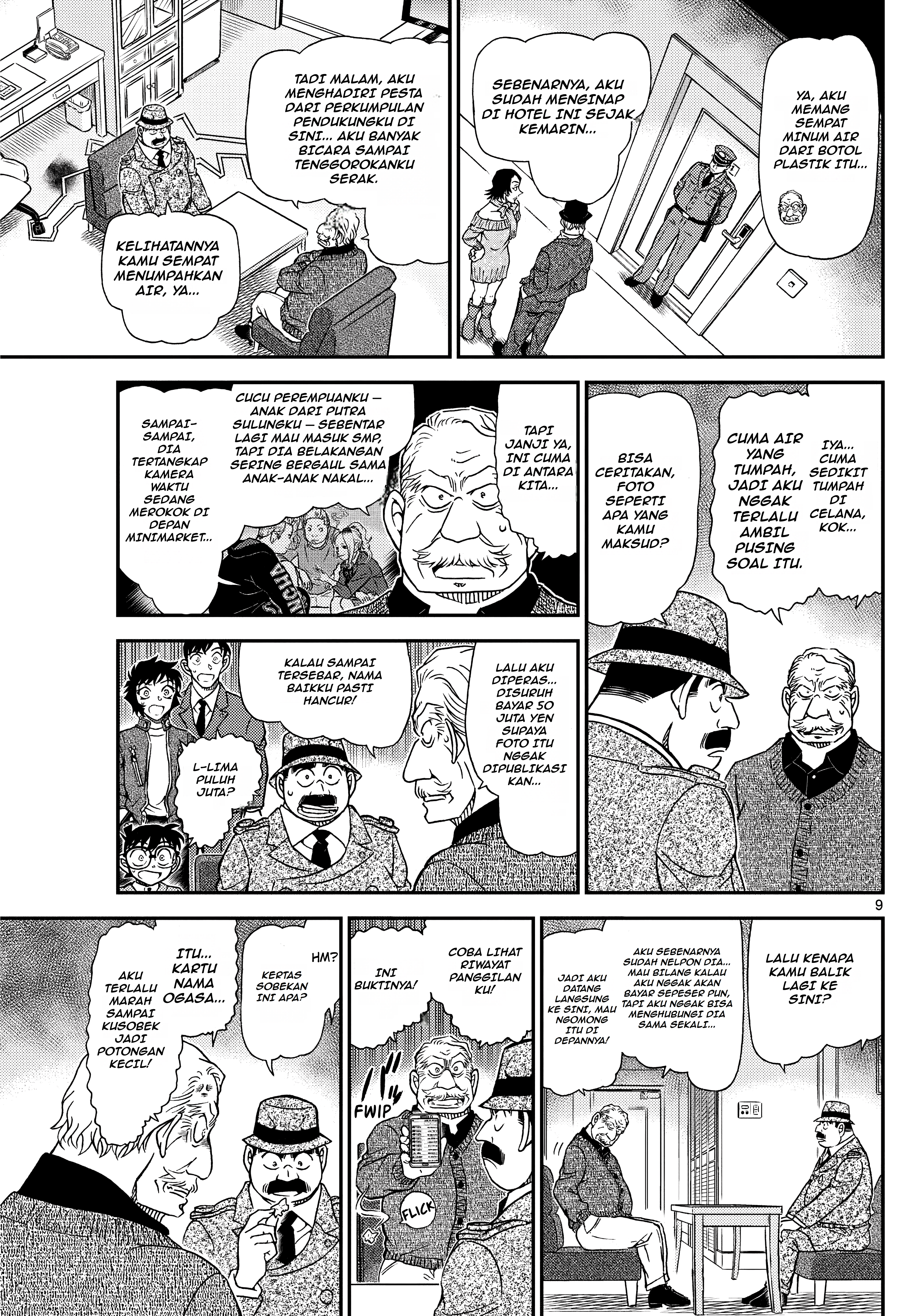 Detective Conan Chapter 1152 - halaman 9