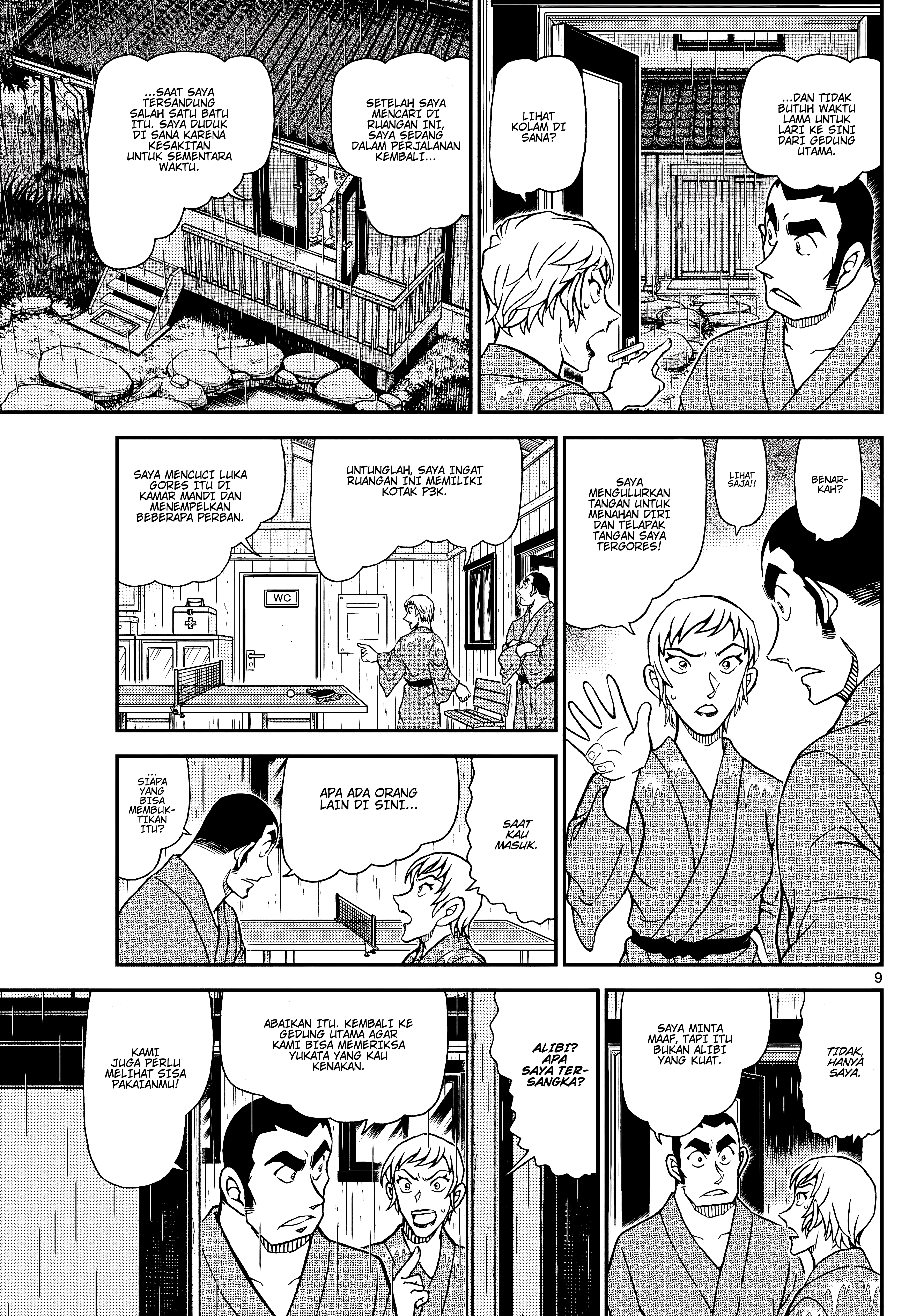 Detective Conan Chapter 1155 - halaman 10