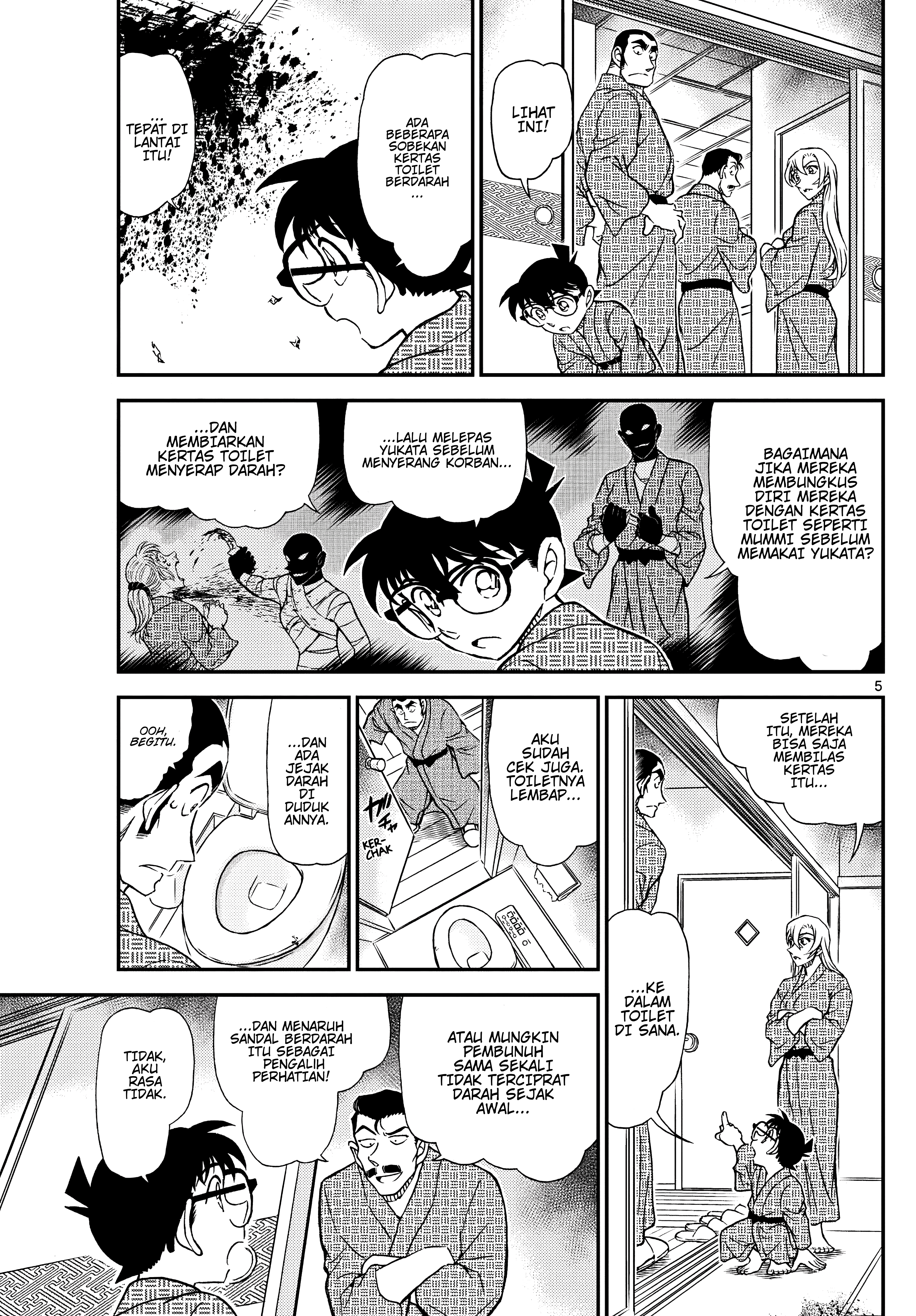 Detective Conan Chapter 1155 - halaman 6